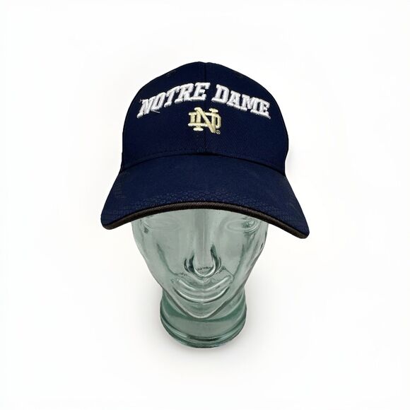 Notre Dame Fighting Irish Hat Cap Fitted Youth One Size NCAA Football Adidas - Picture 1 of 8